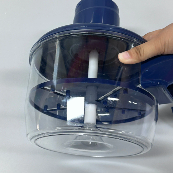 Manual Food Chopper – Quick & Easy Vegetable Slicer with Pull Cord – lifestyle view – Circuit City