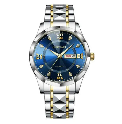 An elegant wristwatch with a classic design