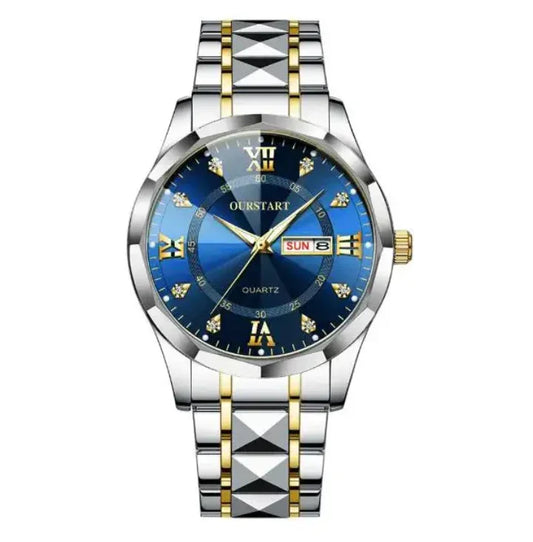 An elegant wristwatch with a classic design