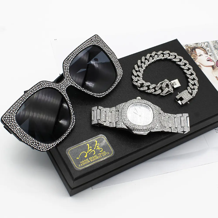 Premium Men's Watch & Sunglasses Combo Pack – lifestyle view – Circuit City