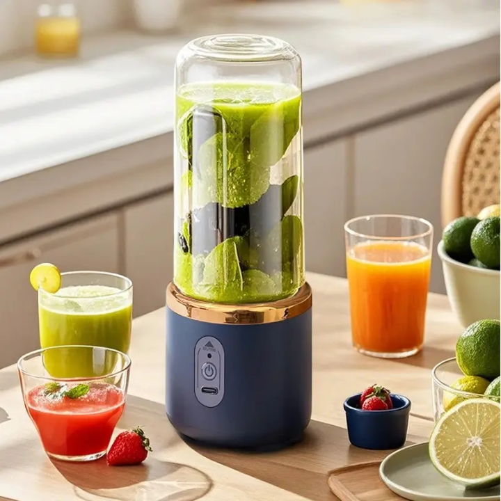 Portable Personal Blender – USB Rechargeable Smoothie Maker – back view – Circuit City