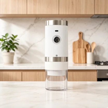 Electric Coffee Grinder – USB Rechargeable | 3 Colors Available – detail view – Circuit City