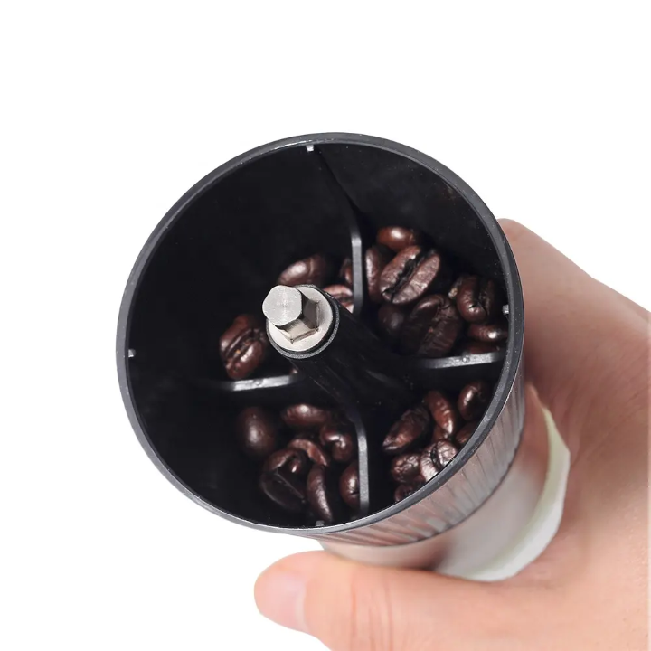 Manual Coffee Grinder – Portable Hand Crank Burr Mill for Fresh Coffee – detail view – Circuit City