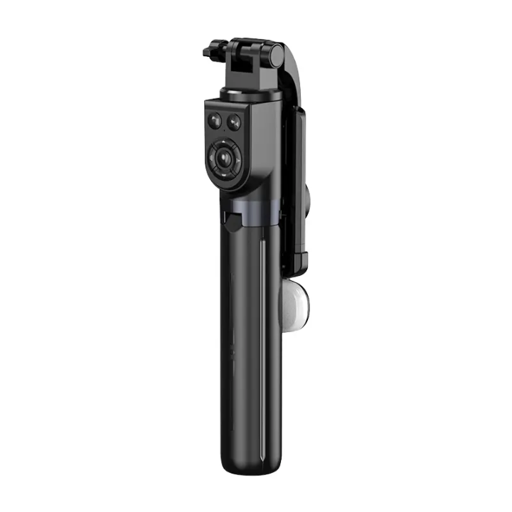 Selfie Stick Tripod with LED Fill Light & Bluetooth Remote – back view – Circuit City