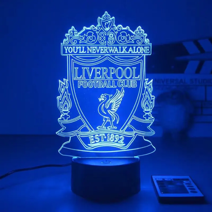 Football Legends 3D LED Night Light – Messi & Real Madrid Edition – detail view – Circuit City