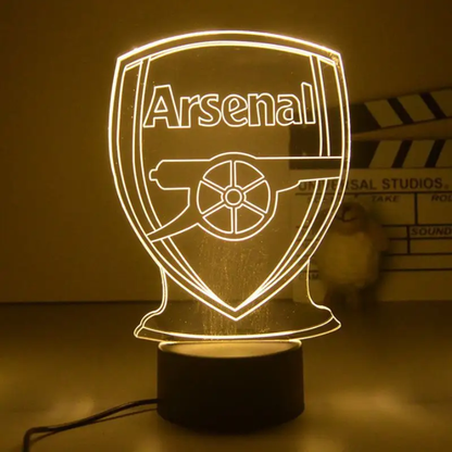 Football Legends 3D LED Night Light – Messi & Real Madrid Edition – lifestyle view – Circuit City