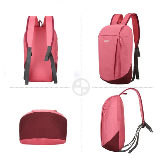 Sports Mini Backpack – Lightweight Casual Daypack (Multiple Colors)