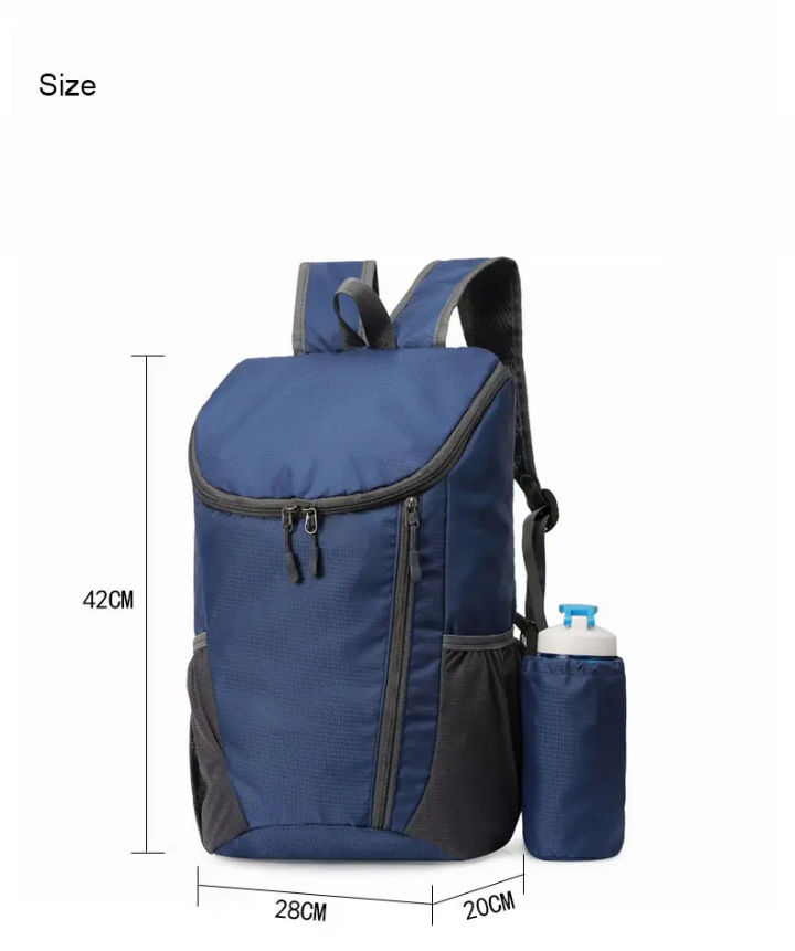 Lightweight Foldable Backpack – Outdoor & Travel – lifestyle view – Circuit City