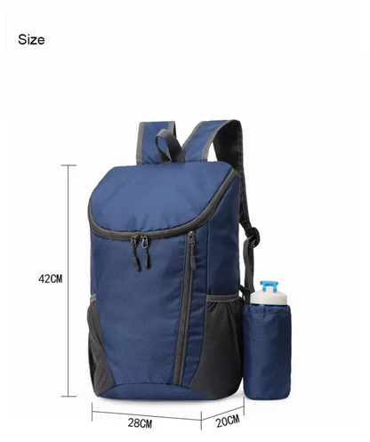 Lightweight Foldable Backpack – Outdoor & Travel – lifestyle view – Circuit City