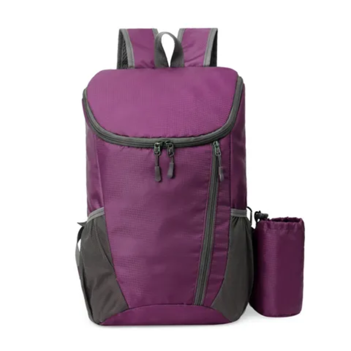 Lightweight Foldable Backpack – Outdoor & Travel – front view – Circuit City