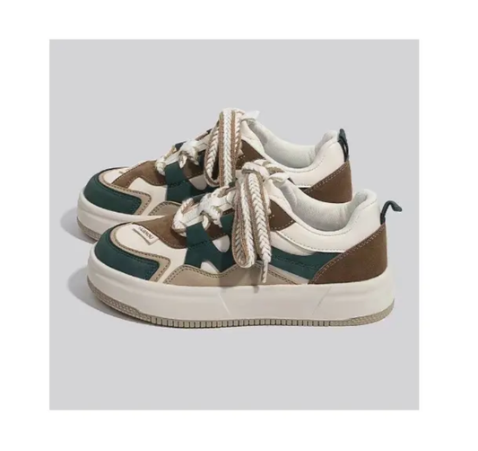 State Tide China Premium White & Blue Sneakers