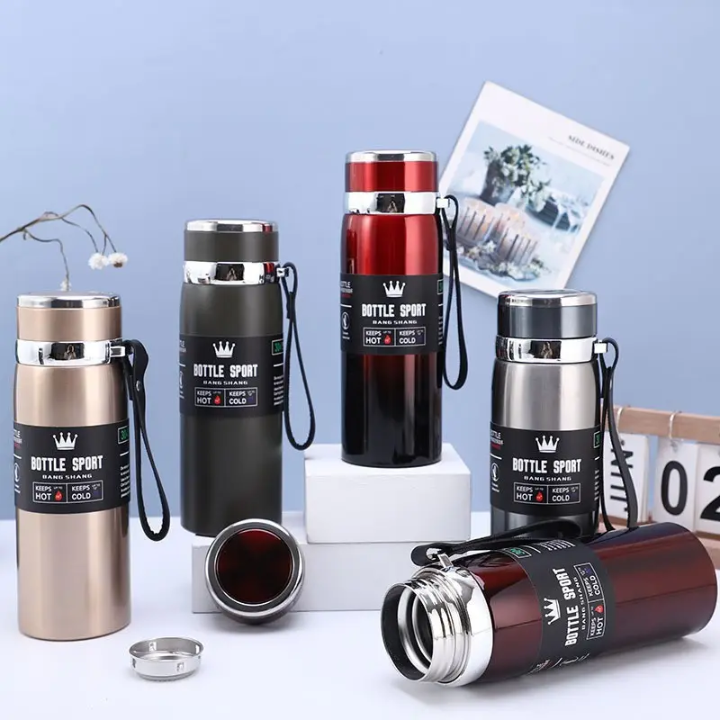 Bottle Sport Insulated Stainless Steel Water Bottle – 600ml / 800ml / 1000ml – detail view – Circuit City