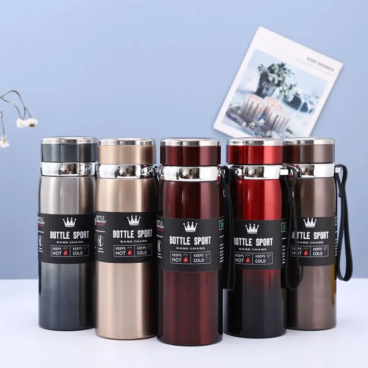 Bottle Sport Insulated Stainless Steel Water Bottle – 600ml / 800ml / 1000ml – lifestyle view – Circuit City