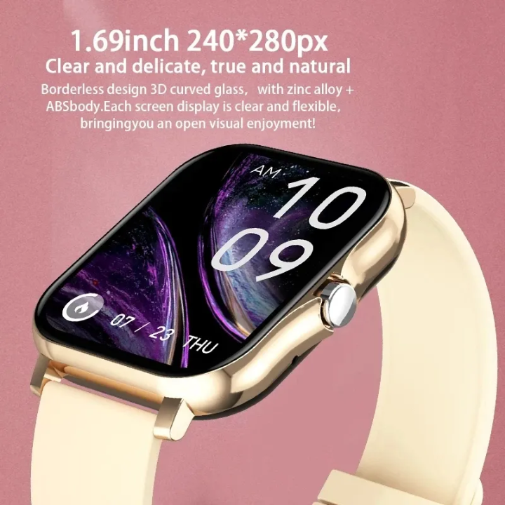 IP67 Waterproof Smartwatch – Full Screen Fitness & Sport Smart Watch – detail view – Circuit City