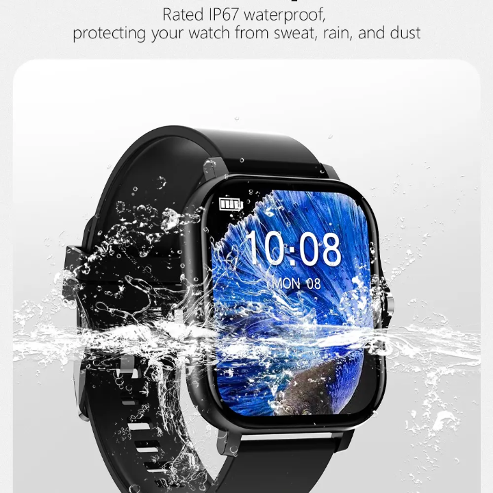 IP67 Waterproof Smartwatch – Full Screen Fitness & Sport Smart Watch – lifestyle view – Circuit City
